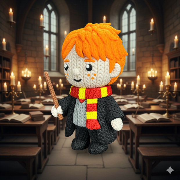 Ron Weasley - Knitted - Crochet