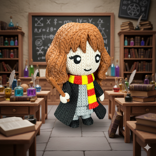 Hermione Granger - Knitted - Crochet