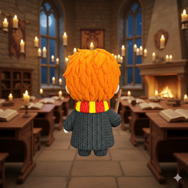 Ron Weasley - Knitted - Crochet
