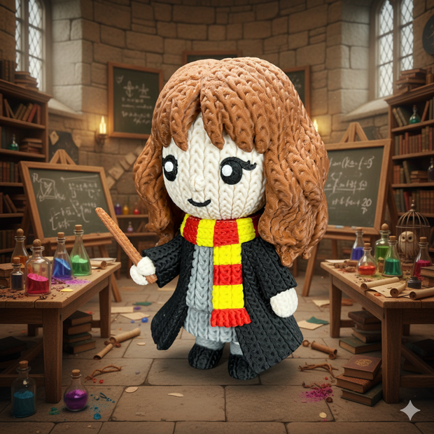 Hermione Granger - Knitted - Crochet