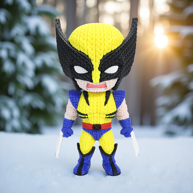 Wolverine - Knitted - Crochet