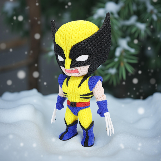 Wolverine - Knitted - Crochet