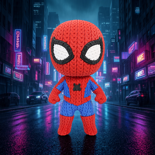 Spider Man - Knitted - Crochet
