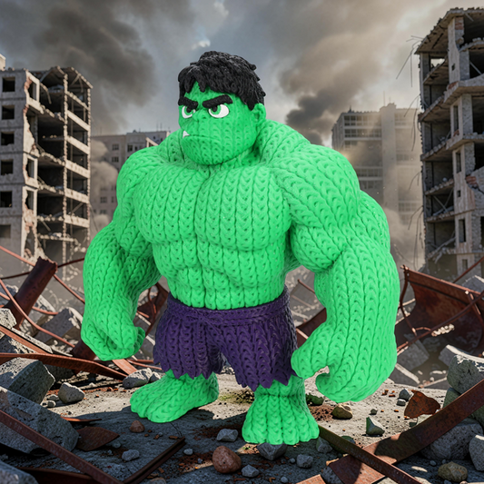 Hulk - Knitted - Crochet
