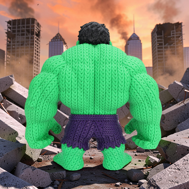 Hulk - Knitted - Crochet