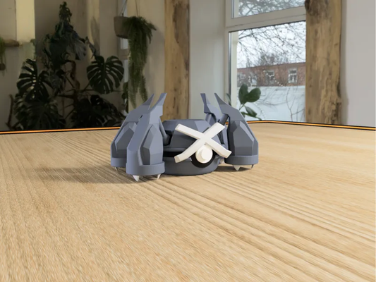 #0376 Metagross Pokéball 3D | Decoración Pokémon