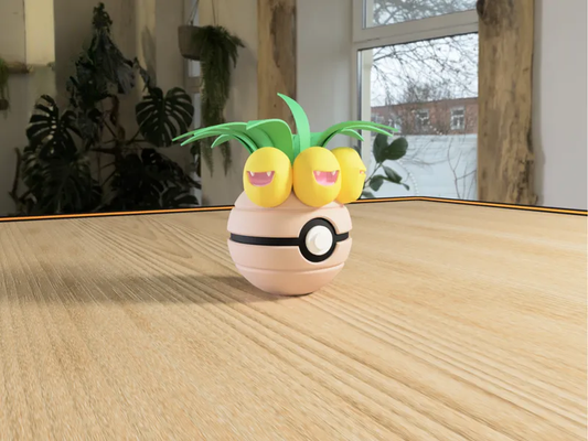 #0103 Exeggutor Pokéball 3D | Decoración Pokémon