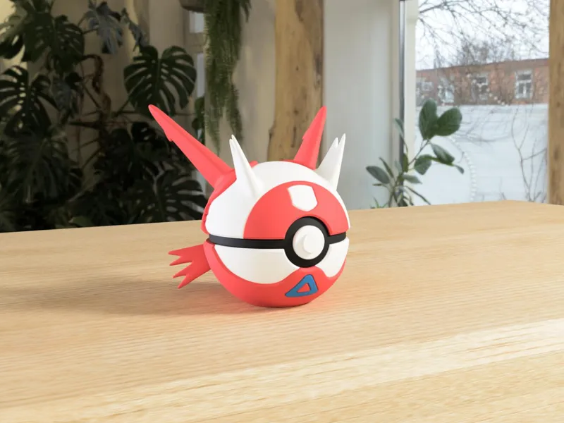 #0380 Latias Pokéball 3D | Decoración Pokémon