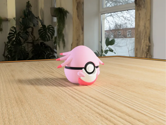 #0113 Chansey Pokéball 3D | Decoración Pokémon