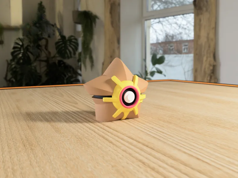 #0120 Staryu Pokéball 3D | Decoración Pokémon
