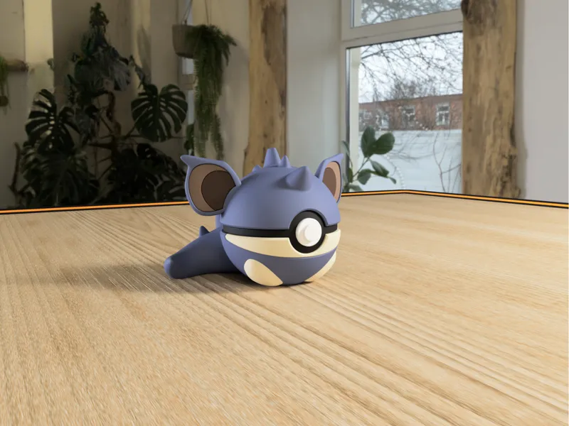 #0031 Nidoqueen Pokéball 3D | Decoración Pokémon