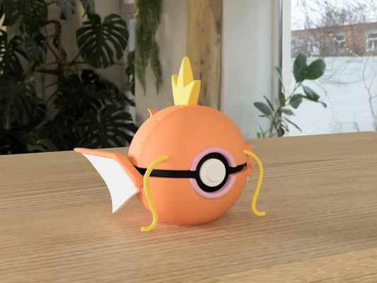 #0129 Magikarp Pokéball 3D | Decoración Pokémon