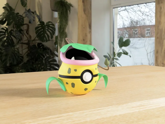 #0071 Victreebel Pokéball 3D | Decoración Pokémon