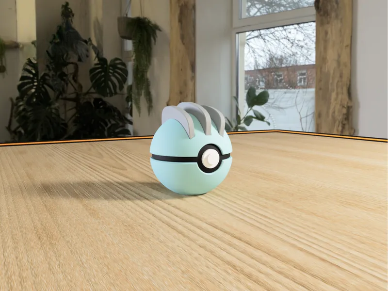 #0066 Machop Pokéball 3D | Decoración Pokémon