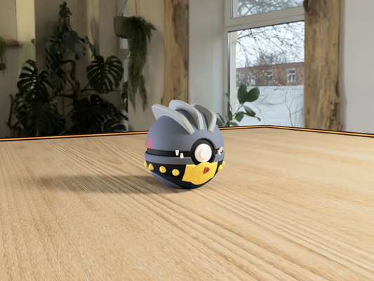 #0067 Machoke Pokéball 3D | Decoración Pokémon