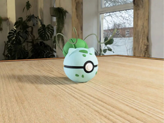 #0001 Bulbasaur Pokéball 3D | Decoración Pokémon