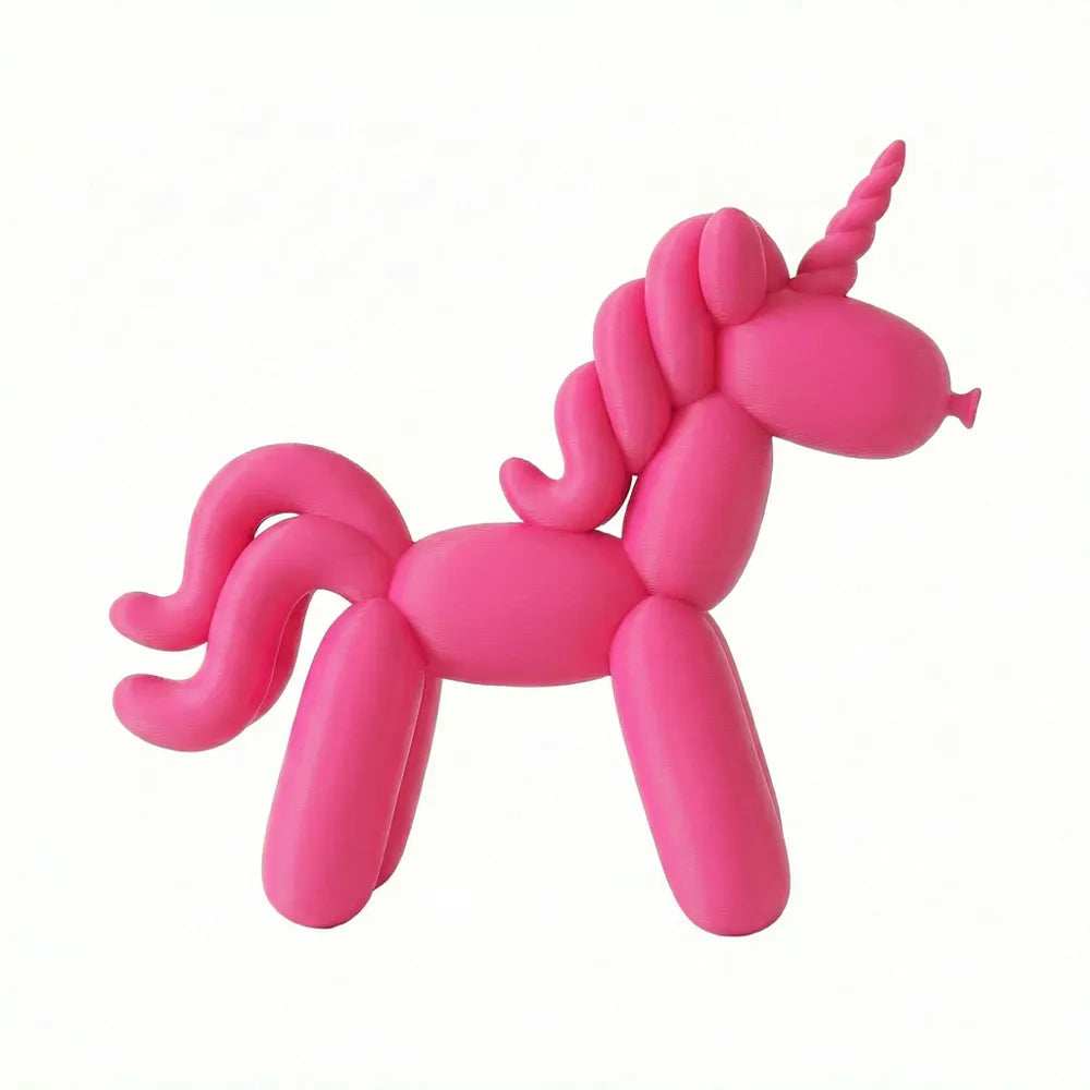 Unicornio y Llama de Globo – Figuras Decorativas para el Hogar