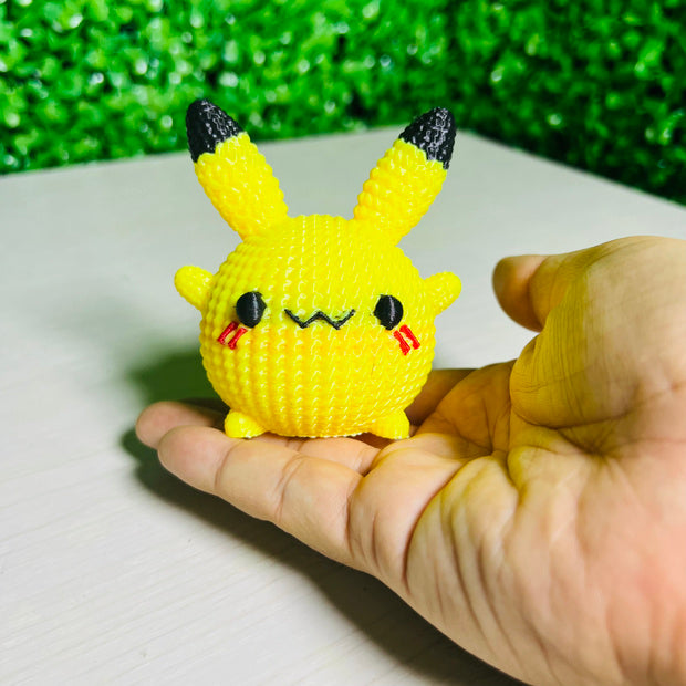 Cute Pikachu Crochet Knitted - Keychain & Piggy bank