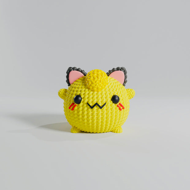 Pokemon Meowth Crochet Knitted - STL & 3mf Multicolor