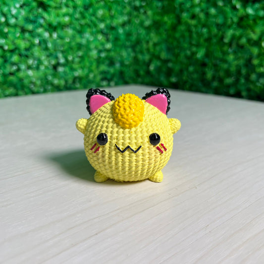 Pokemon Meowth Crochet Knitted - STL & 3mf Multicolor