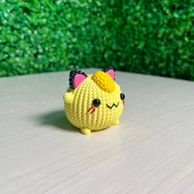 Pokemon Meowth Crochet Knitted - STL & 3mf Multicolor