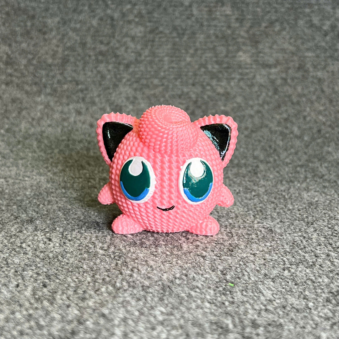 Pokemon Jigglypuff Crochet - Knitted - STL & 3mf Multicolor
