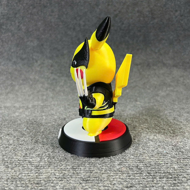 Pikachu Wolverine - STL & 3mf Multicolor