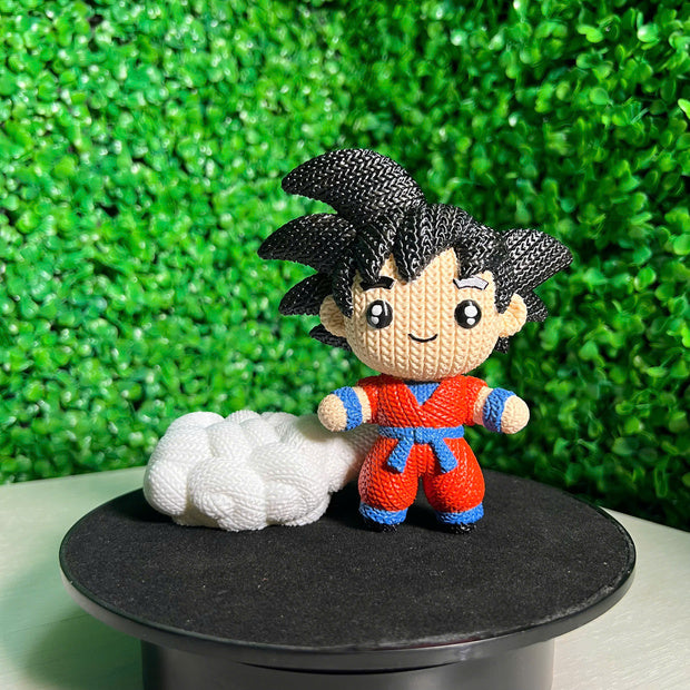 Dragon Ball Goku Knitted - Crochet