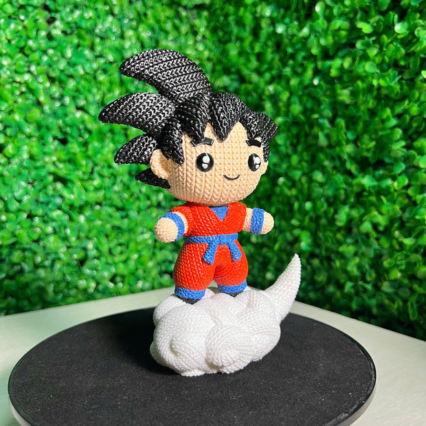 Dragon Ball Goku Knitted - Crochet