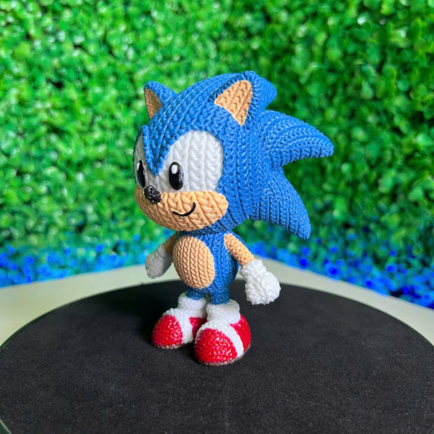 Sonic Knitted - Crochet