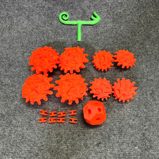 Mera Mera No Mi Gear Fidget Toy - One Piece Luffy - Burning Devil Fruit