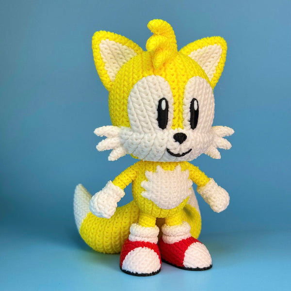Sonic Tails Crochet - Knitted