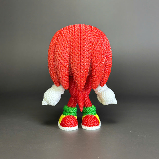 Sonic Knuckles Crochet - Knitted