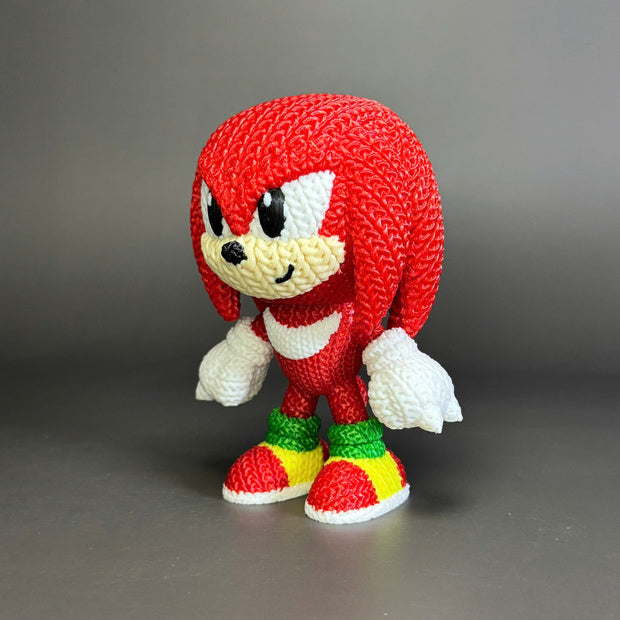 Sonic Knuckles Crochet - Knitted