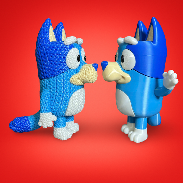 [Patreon Exclusive] Bluey Crochet - Knitted