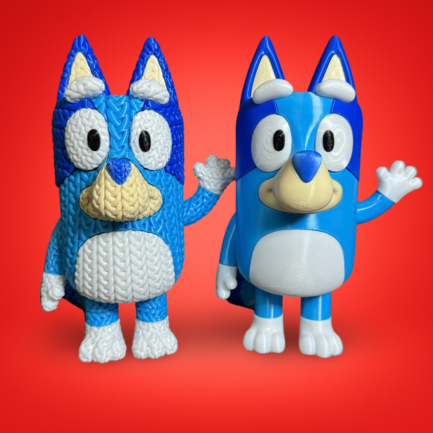 [Patreon Exclusive] Bluey Crochet - Knitted