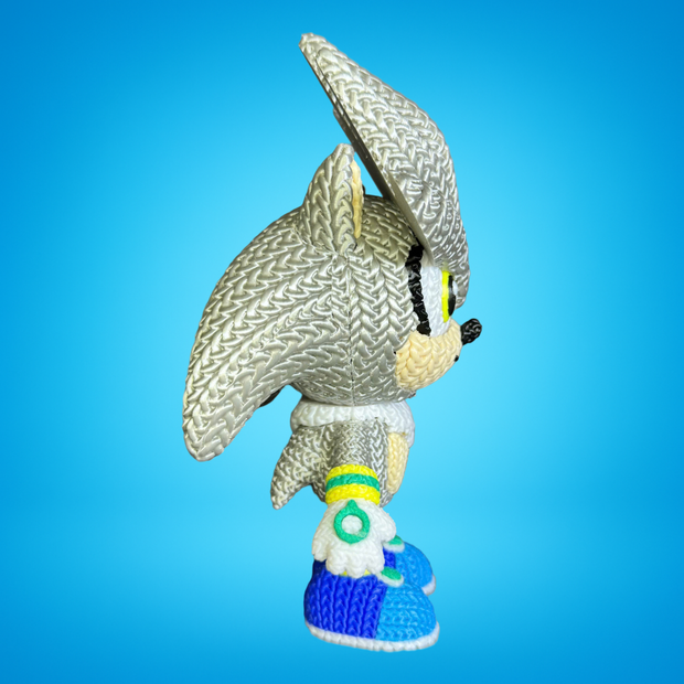 Silver the Hedgehog Crochet - Knitted