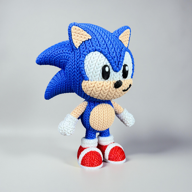 Sonic Knitted - Crochet