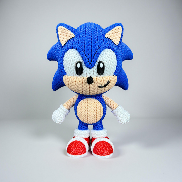 Sonic Knitted - Crochet