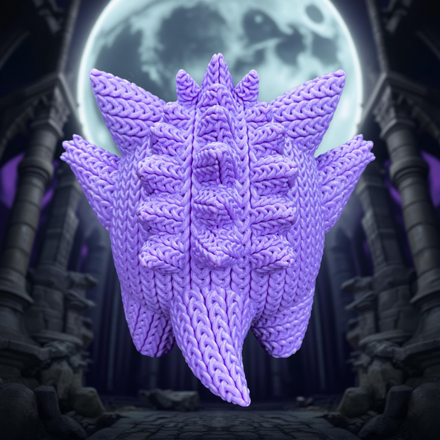 Gengar - Knitted - Crochet