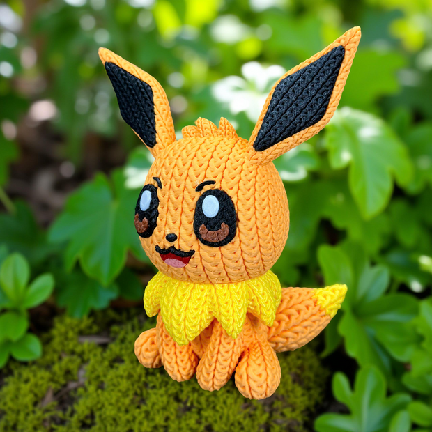 Eevee - Knitted - Crochet