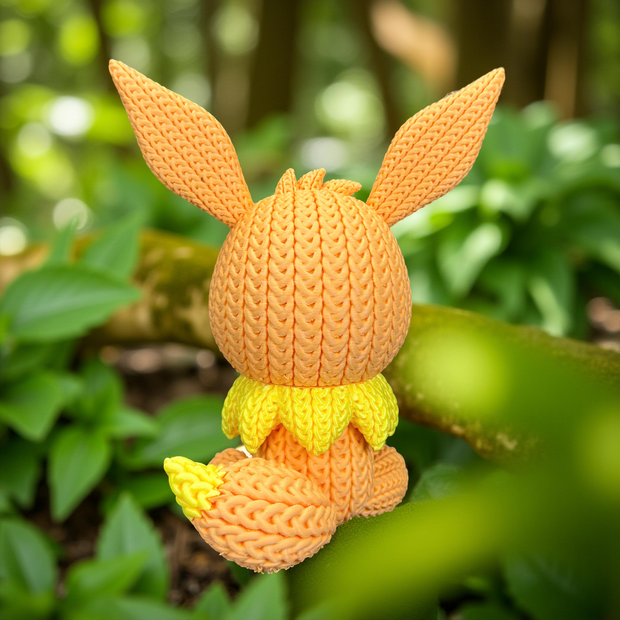 Eevee - Knitted - Crochet