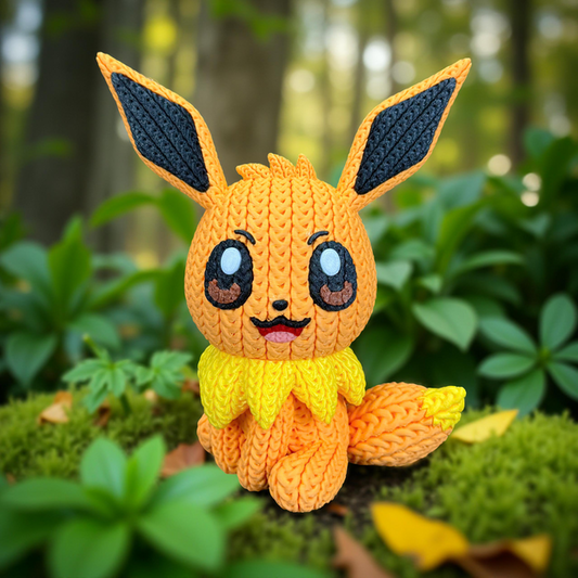 Eevee - Knitted - Crochet