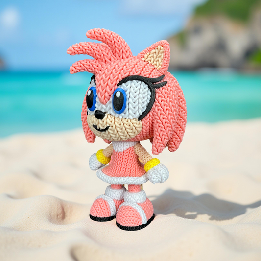 Amy Rose - Knitted - Crochet