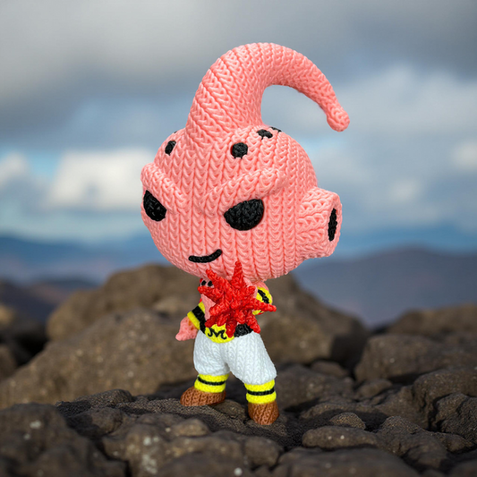 Kid Buu - Knitted - Crochet