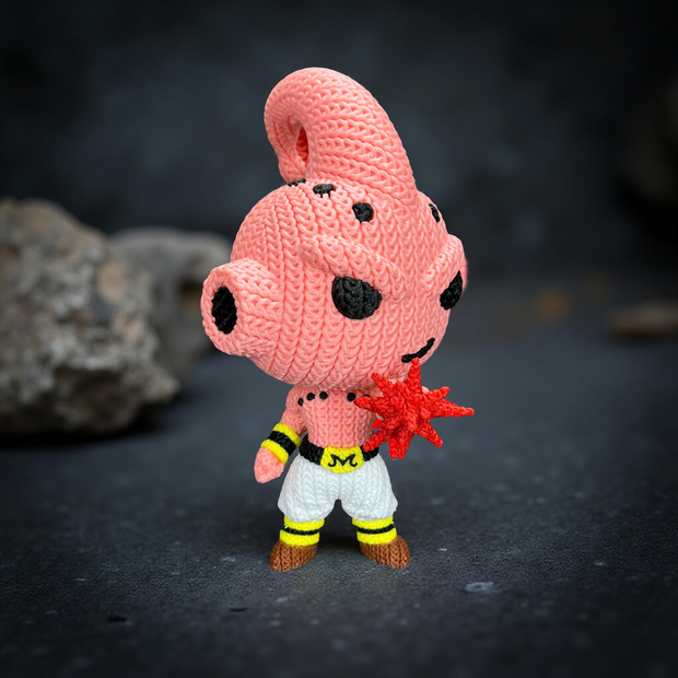 Kid Buu - Knitted - Crochet