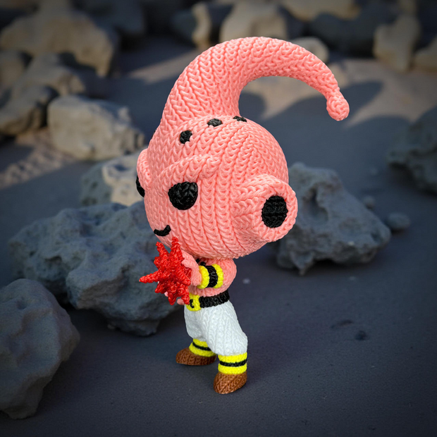 Kid Buu - Knitted - Crochet