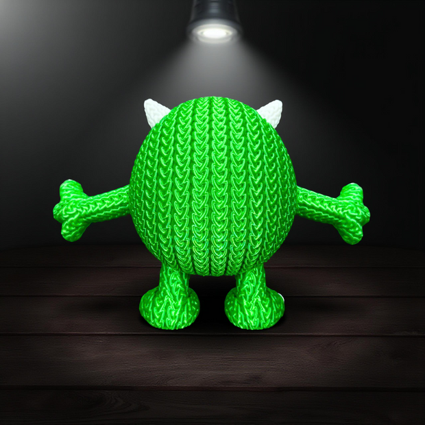 Mike Wazowski - Knitted - Crochet