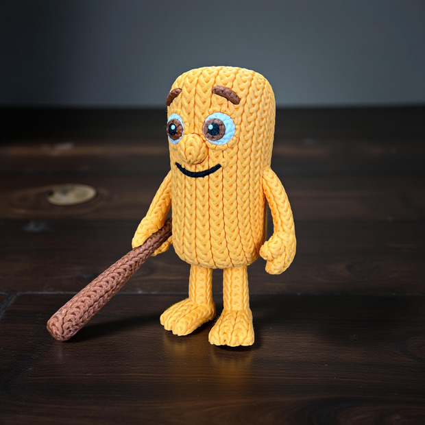 Tung Tung Tung Sahur - Knitted - Crochet