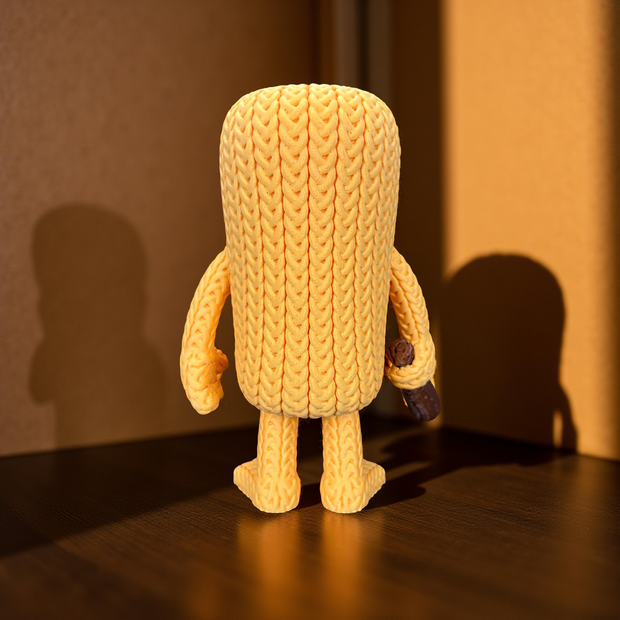 Tung Tung Tung Sahur - Knitted - Crochet